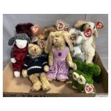 (10) Ty Beanie Babies