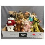 (10) Ty Beanie Babies