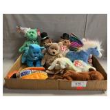 (10) Ty Beanie Babies