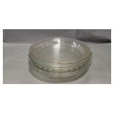 (7) Pyrex Glass Pie Dishes