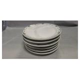 (6) Warwick China Adam Pattern Plates