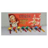 (8) Vintage NOMA Christmas Bubble-Lites Bulbs