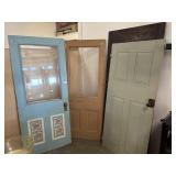 (4) Vtg Doors