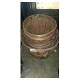 (5) Assorted Bushel Baskets