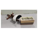 Vintage Stereoscope w/ (70) Viewing Cards