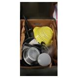 Box Lot Of Assorted Kitchen Items