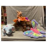 (5) Large Ty Beanie Babies