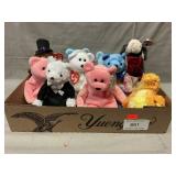 (10) Ty Beanie Babies