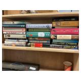 Shelf Lot Of Books, Novels, Non-Fiction