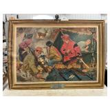 Vintage Cardboard Winchester Advertising