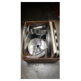Box Lot Of Assorted Baking Pans & More