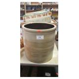 (1) F.H. Cowden Stoneware Crock