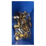 Box Lot Of Assorted Brass & More Items