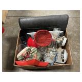 Box Lot With Home Decor, Glassware, Holiday