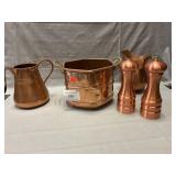 Lot Of Copper Decorative Items