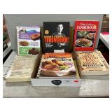 Box Lot Of Cookbooks