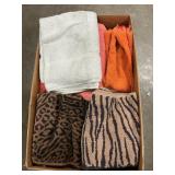 Box Lot Of Household Towels