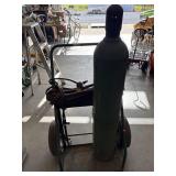 Oxygen Tank and Cart for Torch