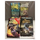 (12) Terry Brooks Hardcover Fantasy Books