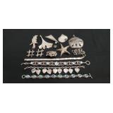 Tray Of Assorted Sterling Silver/925 Jewelry