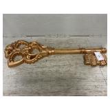 Cast Metal Decorative Key Wall Art