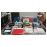 Box Lot, Belkin Wireless Router, (3) Telephones,