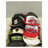 Box Lot Of Snap-Back, Painter Hats