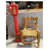 Vintage Blow Mold Streetlamp Bank, Folk Art