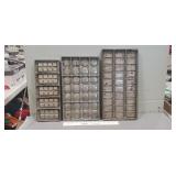 (3) Vintage Metal Candy Molds (One Marked