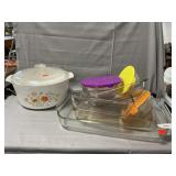 Corning Casserole, Glass Bakeware