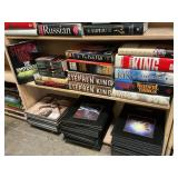 Shelf Lot Of Stephen King Books