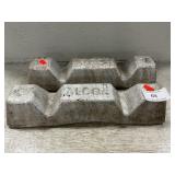 Pair Of Alcoa Cast Blocks