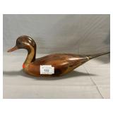 Signed Wooden Duck