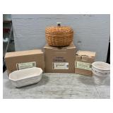 Longaberger Basket, Pottery