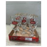 (7) Stella Artois Beer Chalices, Shock Top