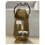 Vintage Brass Coal Scuttle
