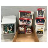 Christmas Candle Houses, Lemax Figures,