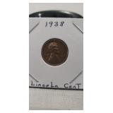 (1) 1938 Lincoln Cent