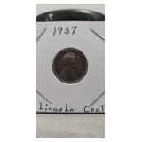 (1) 1937 Lincoln Cent
