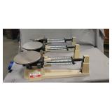 (3) Triple Beam Balance Scales & (1) Ripple Tank
