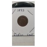 (1) 1893 Indian Head One Cent