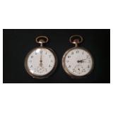 (2) Vintage Pocket Watches "800 Silver"