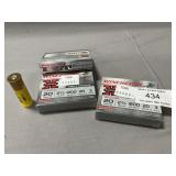 (15) Rounds Of 20 Gauge Shotgun Shells