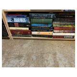 Shelf Lot Of Books, Novels, Non-Fiction