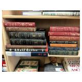 Shelf Lot Of Books, History, Reference