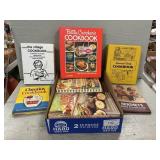 Tray Lot Of Cookbooks
