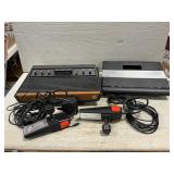 Pair Of Vintage Atari Video Game Consoles
