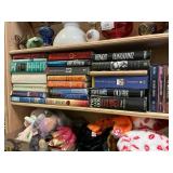 Shelf Lot Of Novels, Non-Fction Books
