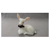 (1) Vintage Fenton Art Glass Fawn (3.5" Tall)