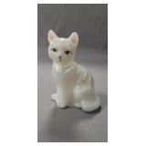 (1) Vintage Fenton Cat Figurine (3.5" Tall)